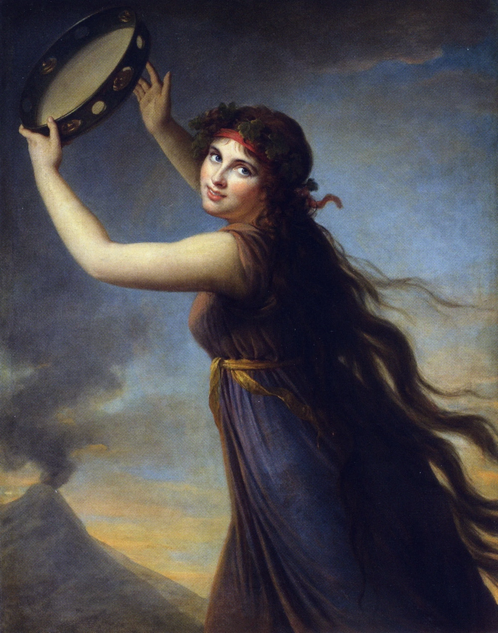 Ritratto della signora Hamilton come bacante-Lady Lever Art Gallery, Port Sunlight, Liverpool, UK